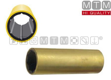 BRASS METRIC INNER ø - INCHES OUTER ø WATERLUB BEARINGS