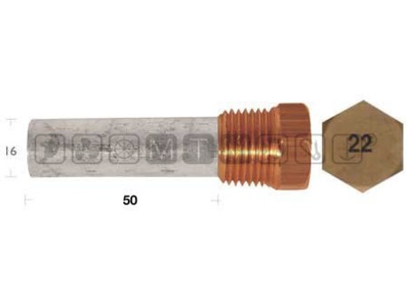 YANMAR LH (LONG) 6LP/6LY2/6LY PENCIL ANODE