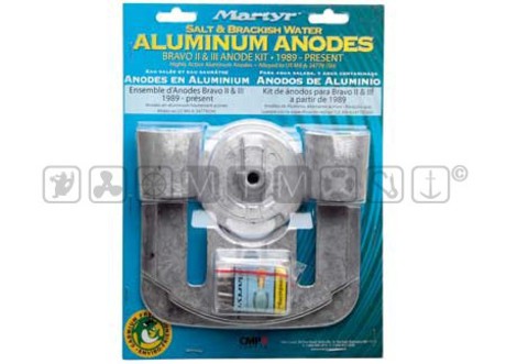 KIT ANODES BRAVO II / BRAVO III