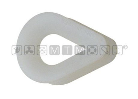 WHITE PLASTIC THIMBLES