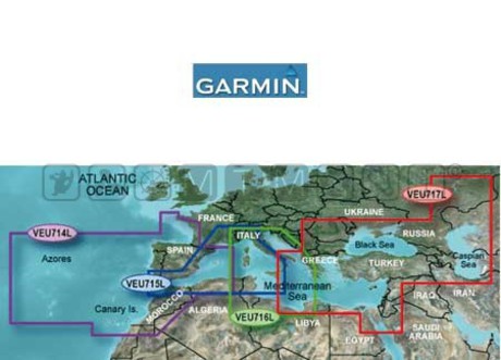 KARTOGRAFIJA GARMIN BLUECHART® G2 VISION L 