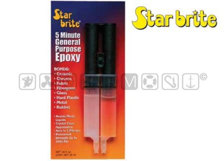 CLEAR EPOXY SYRINGE ADHESIVE