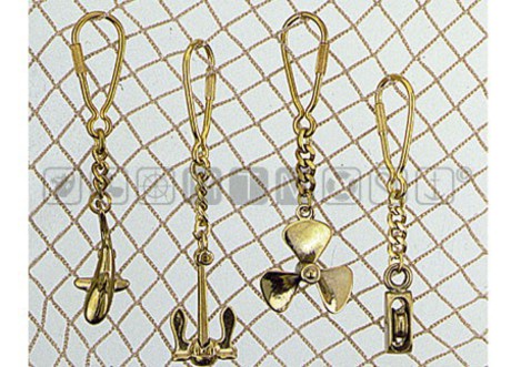 CLASSIC BRASS KEYRINGS