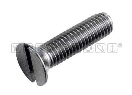 SLOTTED FLAT HEAD MACHINE SCREWS DIN 963