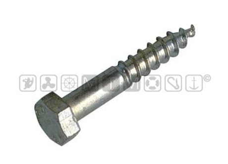 HEX HEAD LAG SCREWS DIN 571