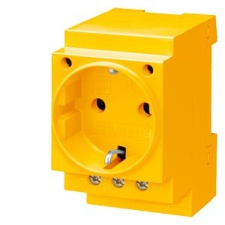 SCHUKO socket outlet 16 A yellow 5TE6810