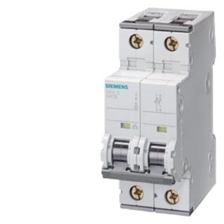 VAROVALKA AVT. C 6A 2P 6kA 5SY6206-7 SIEMENS